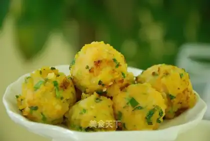 Potato meatballs