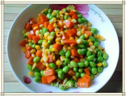 Colorful snacks