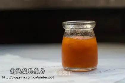 sweet apricot jam