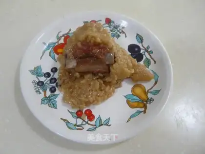 Ribs and rice dumplings