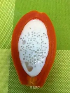 Papaya milk sago dew