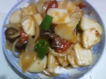 fried rice cake