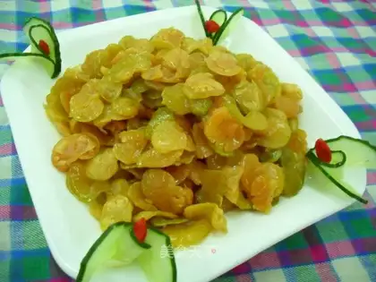 Crispy bean paste