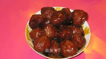 braised lion head