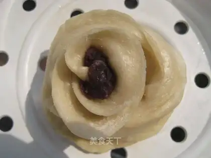 Peony flower steamed buns