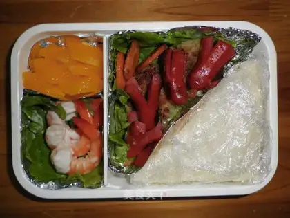 Egg and ham sandwich