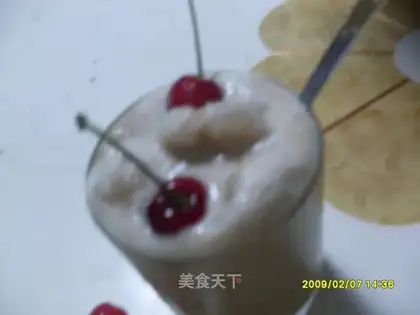 Ice cold coffee sand