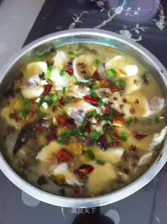 fish with Chinese sauerkraut