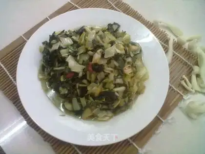 stir-fried fresh pickles