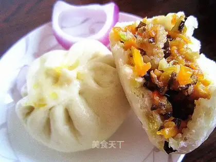 Mini steamed bun