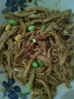 Shredded chicken salad