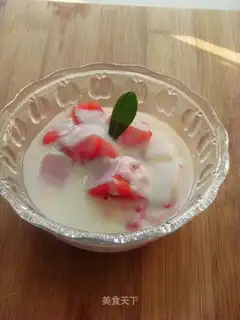 Watermelon yogurt