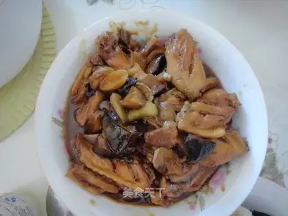 Mushroom chicken wings