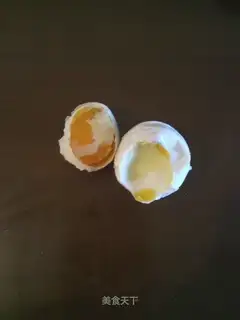 Homemade duck eggs
