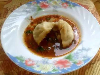 Spicy soup bag