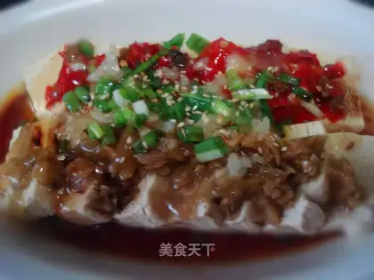 Twin pepper tofu