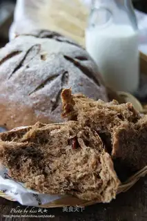 Black wheat bread