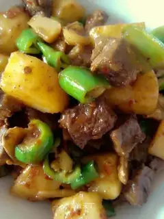 Beef roasted potatoes