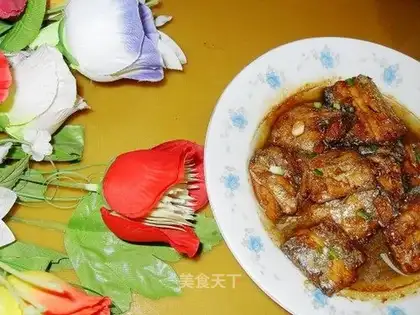 Red-fried fish