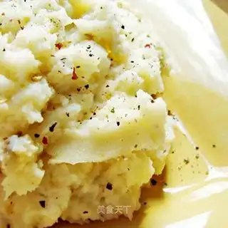Salad mashed potatoes