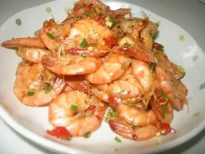 Spicy shrimp