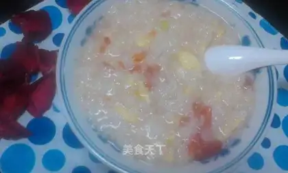 Potato egg congee