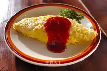 Chicken omelet