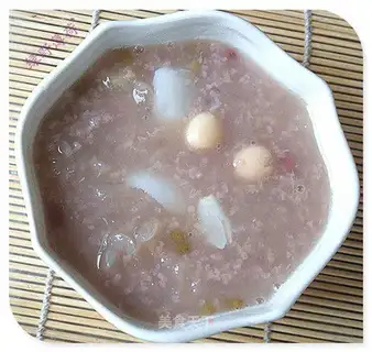 Sanbao green bean congee