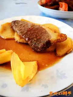 Apple steak