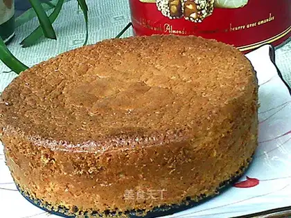 Oil-free sponge cake
