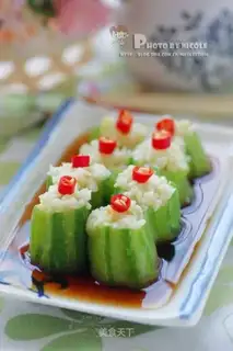 Garlic silk melon