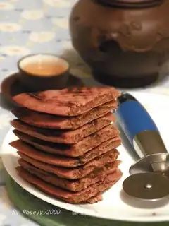 Black sugar soy cake