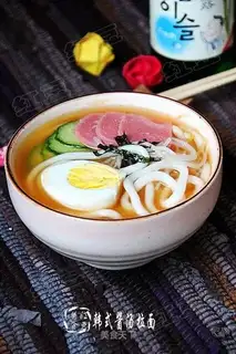Korean soup noodles