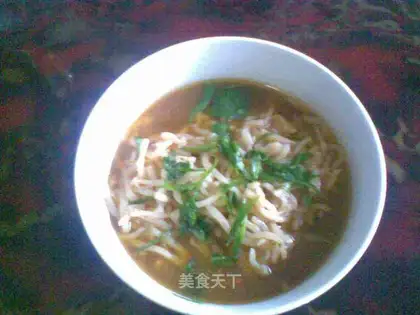 Homemade noodle
