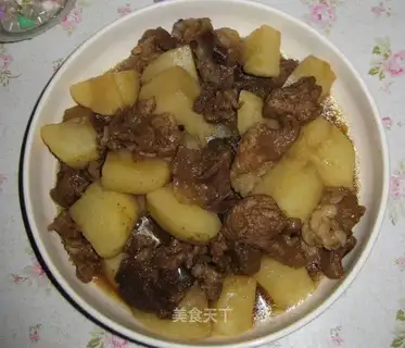 Steaked potatoes