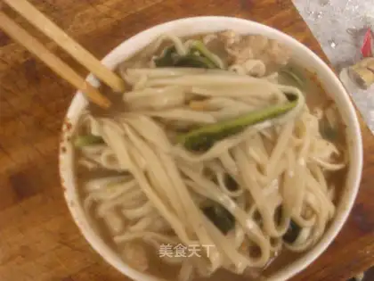 Sausage noodles