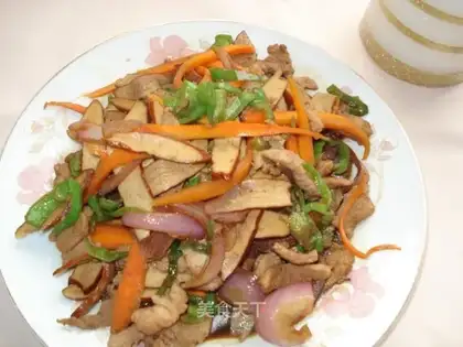 Fried meat