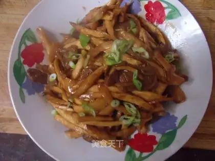 White fried meat