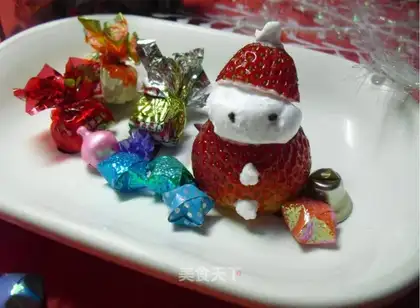 Strawberry Snowman