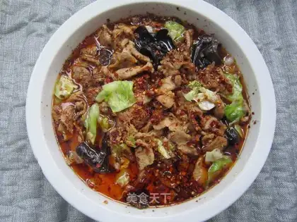 Boiled meat