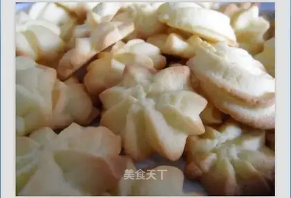 Flower cookies