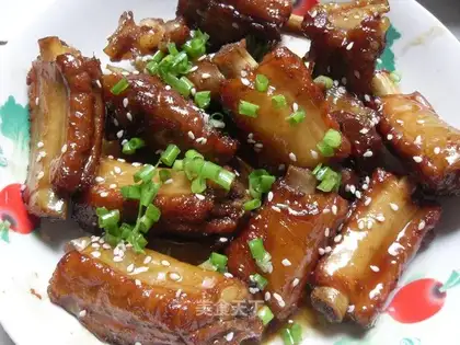 Sugar vinegar ribs