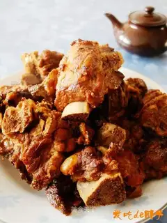Red burn ribs