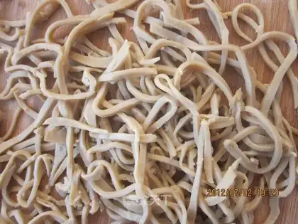 The noodles