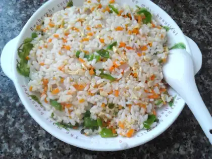 Egg fried rice