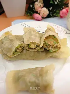 Soybeans pork pancake
