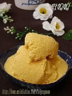 Mango ice cream