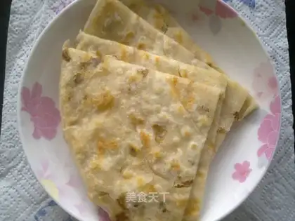 Soy sauce raisin pancakes