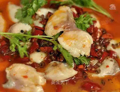 Boiled fish
