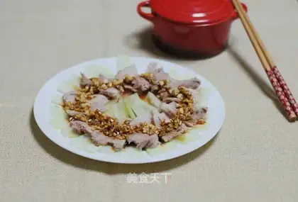 Garlic white meat